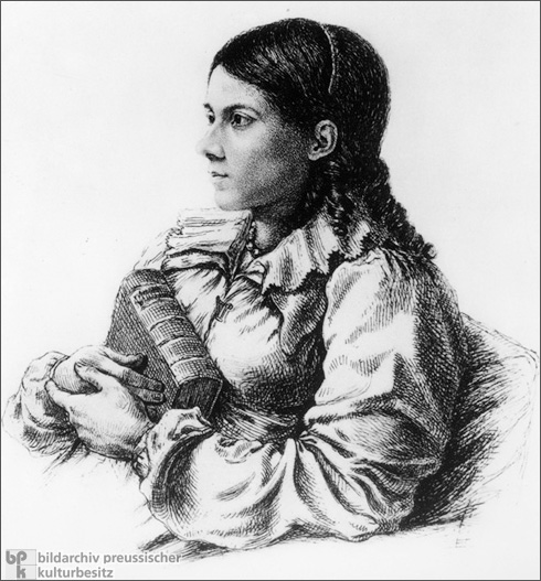 Bettina von Arnim (um 1809)